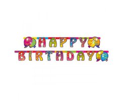 Balloon Party Happy Birthday Party chain