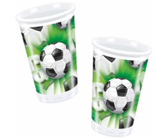 Football Green Cups