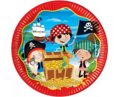 Little Pirates Plates
