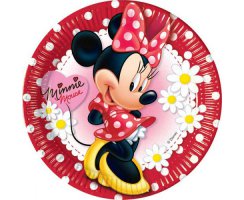 Minnie & Daisies Plates