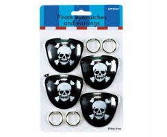 Pirate Eye Patches and Earrings Giveaway